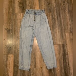 American Eagle Light Blue Jogger Pants